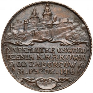 Medal Oswobodzenie Krakowa 1918
