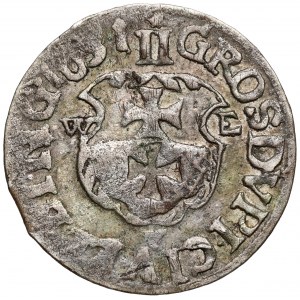 Jan II Kazimierz, Dwugrosz Elbląg 1651 WvE