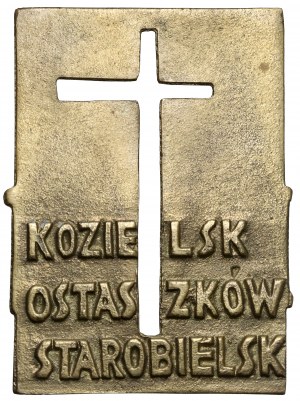 Médaille / plaque Katyn 1940