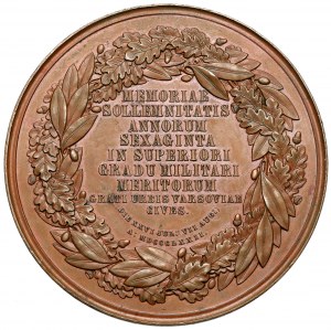 Fyodor Berg medal, 60th anniversary of service 1872 - ex. Czapski
