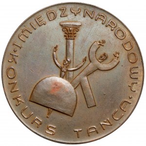 Medal Międzynarodowy Konkurs Tańca, Warszawa 1933 - B.Rzadki