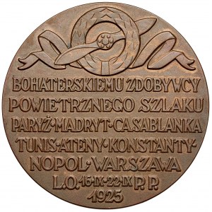 Medal Pilot Ludomił Rayski 1925 - bardzo rzadki