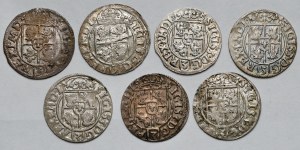 Sigismund III Vasa, Half-tracks Bydgoszcz 1615-1625 - set (7pcs)