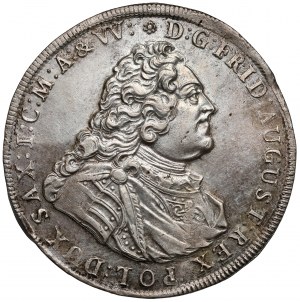 August III Sas, Thaler 1739 FWóF, Dresden