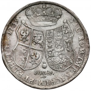 August III Sas, Talar 1739 FWóF, Drezno