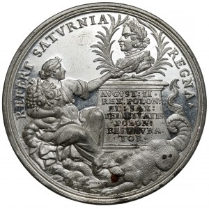 August II Mocny, Medal uśmierzenia w Polsce niesnasek 1698