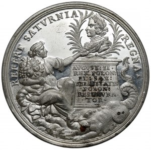 Augustus II the Strong, Medal to Relieve Unrest in Poland 1698