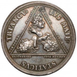 August II Mocny, Medal Alians Trzech Fryderyków 1709
