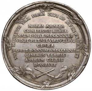 Poniatowski, Maria Amalia Mishchova Medal 1772