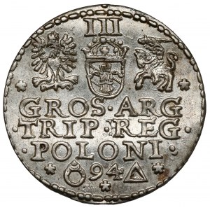 Zygmunt III Waza, Trojak Malbork 1594