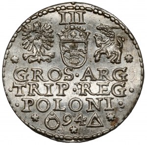 Sigismond III Vasa, Trojak Malbork 1594