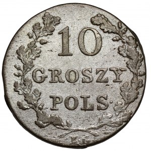 Powstanie Listopadowe, 10 groszy 1831 KG