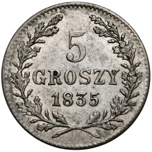 Wolne Miasto Kraków, 5 groszy 1835