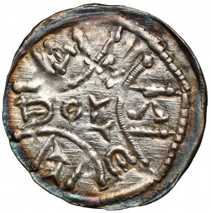 Bolesław IV Kędzierzawy, Denar - Prince à cheval