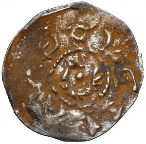Bolesław IV Kędzierzawy, Denier - Tête / Oiseau - RARE