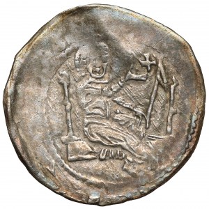 Henryk II Pobożny, Denar Wrocław? - biskup / książe na tronie