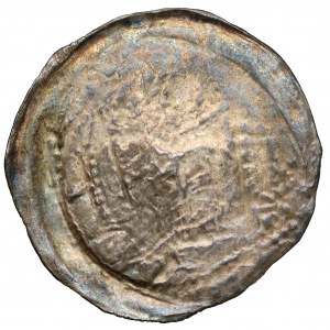 Henryk II Pobożny, Denar brakteatowy, Wrocław? - książe na tronie