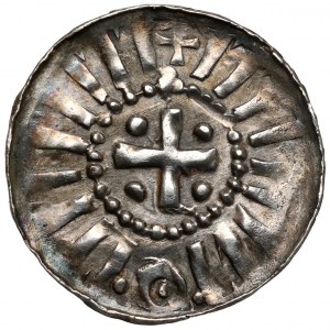 CNP denarius type I - temple / croix