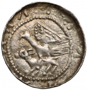 Ladislas II l'Exilé, Denier - aigle et lièvre
