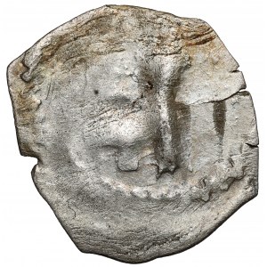 Litwa, Witold, Denar litewski, Wilno (1413-1430) - Kolumny Giedymina - lewo
