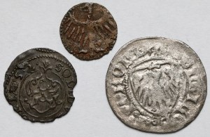 Ladislas III de Varna, Casimir IV de Jagellon et Christina Vasa, Deniers et Shelahs - set (3pc)