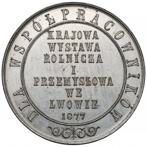 Medal Krajowa Wystawa Rolnicza i przemysłowa we Lwowie 1877