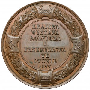 Medal Krajowa Wystawa Rolnicza i przemysłowa we Lwowie 1877
