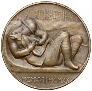 Médaille de la Victoire tombée au champ d'honneur 1920 - grande