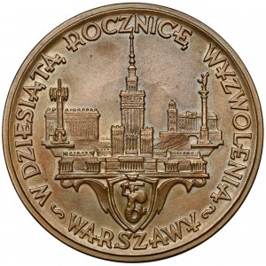Medal Dziesiąta Rocznica Wyzwolenia Warszawy 1955