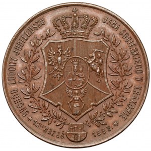 Medal 200. rocznica bitwy pod Wiedniem, Sobieski 1883