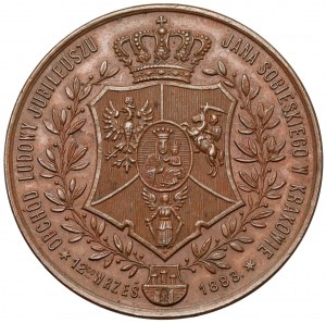 Sobieski Medal, 200th Anniversary of the Siege of Vienna 1883 - Kurnatowski