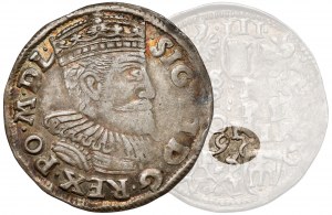 Sigismund III Vasa, Trojak Bydgoszcz 1595 - reversed 5