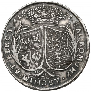 Augustus II the Strong, Talar 1698 ILH, Dresden - youthful