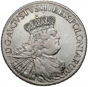 August III Sas, Thaler 1755 EDC, Leipzig