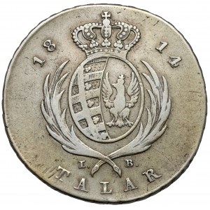 Księstwo Warszawskie, Talar 1814 IB