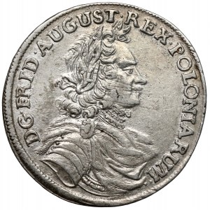 August II Mocny, Gulden (2/3 talara) 1702 ILH, Drezno