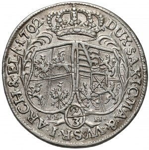August II the Strong, Gulden (2/3 of a thaler) 1702 ILH, Dresden