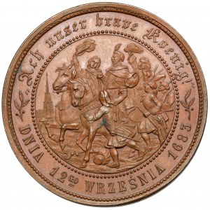 Medal 200. rocznica Odsieczy Wiedeńskiej 1883 (Kurnatowski)