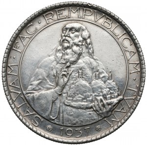 San Marino, 20 lir 1937-R, Rzym