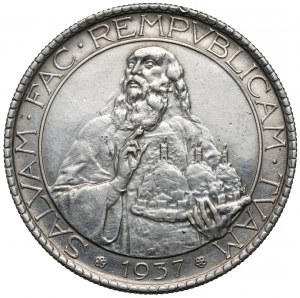 Saint-Marin, 20 lires 1937-R, Rome