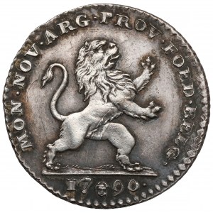 Belgia, 10 sol / 1/2 guldena 1790, Bruksela