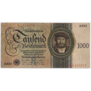 Niemcy, 1.000 Mark 1924