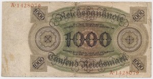 Allemagne, 1 000 Mark 1924