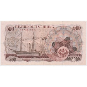 Austria, 500 Schilling 1965