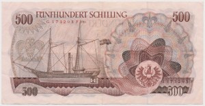 Austria, 500 Schilling 1965