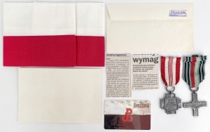 Warsaw Uprising, Veteran's Memorabilia - Armband, Home Army Cross and more....