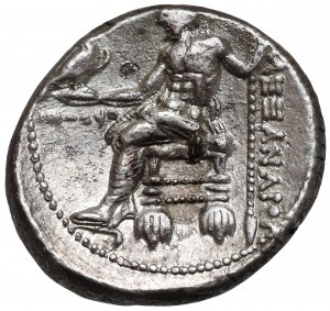 Grèce, Égypte, Ptolémée Ier Sôter (323-283 av. J.-C.) Tetradrachme, Tyr