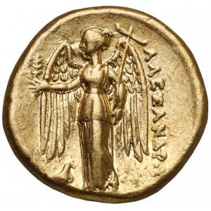 Grecja, Macedonia, Aleksander III Wielki (328-320 p.n.e.) Stater, Salamis