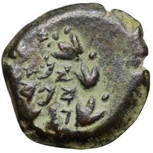 Judaea, Alexander Jannaeus (104-76 p.n.e.) Prutah, Jerozolima