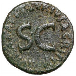 Oktawian August (27 p.n.e.-14 n.e.) As, Rzym - Lurius Agrippa (7 p.n.e.)